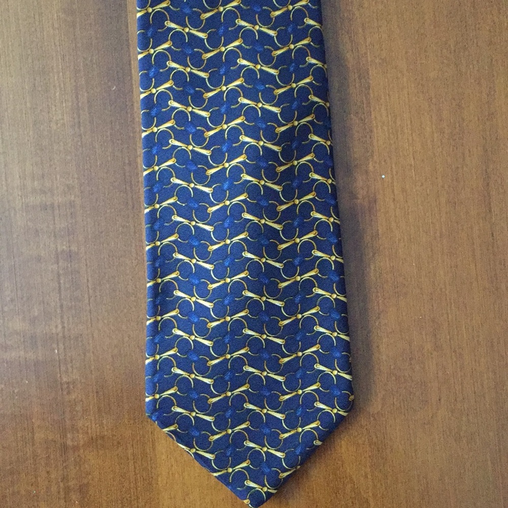 Brooks Brothers All Silk Navy Tie